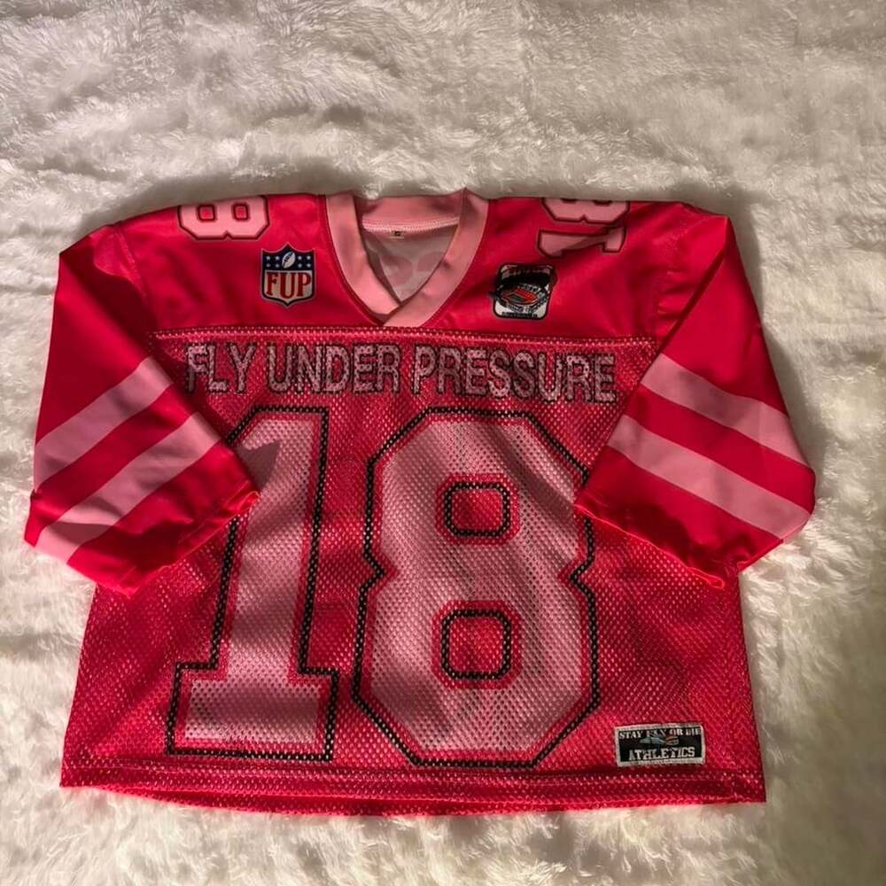 Stay Fly Or Die Athletics Jersey Size S Pink Football 18